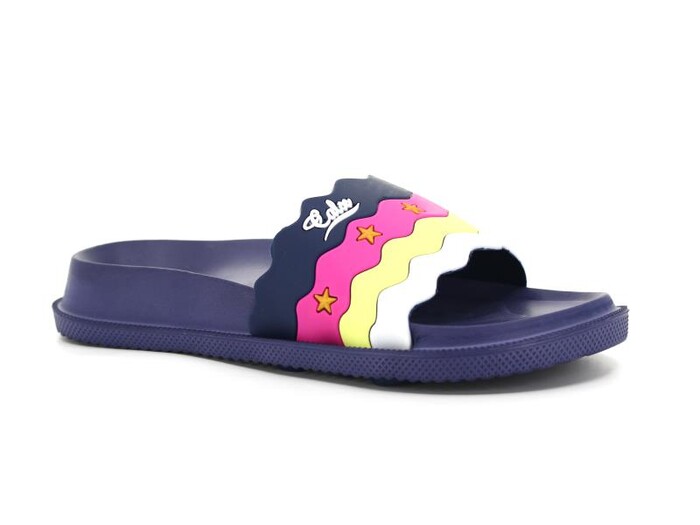 Calx Filet F604 Lux Eva Terlik Lacivert - 4