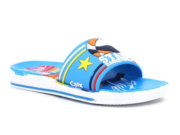 Calx Filet F750 3D Baskılı Lux Eva Terlik Beyaz - Mavi - Calx (1)