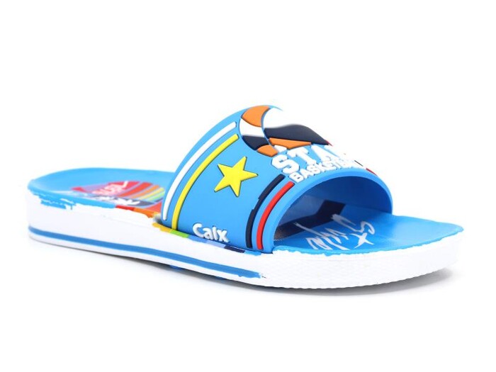 Calx Filet F750 3D Baskılı Lux Eva Terlik Beyaz - Mavi - Calx