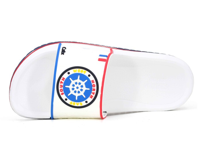 Calx Garson G525 Masajlı Lux Eva Terlik Beyaz - Calx (1)