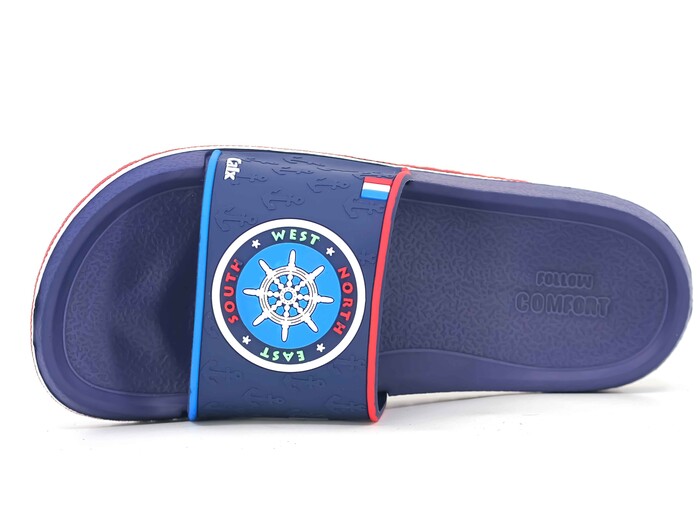 Calx Garson G525 Masajlı Lux Eva Terlik Lacivert - Calx (1)