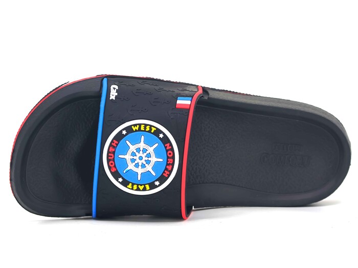 Calx Garson G525 Masajlı Lux Eva Terlik Siyah - Calx (1)