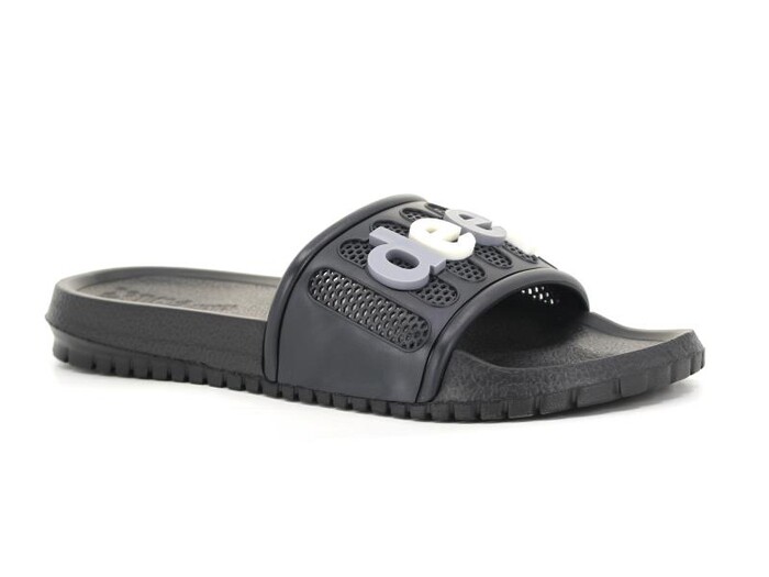 Calx Garson G570 Geçmeli Lux Eva Terlik Siyah - Gri - Calx