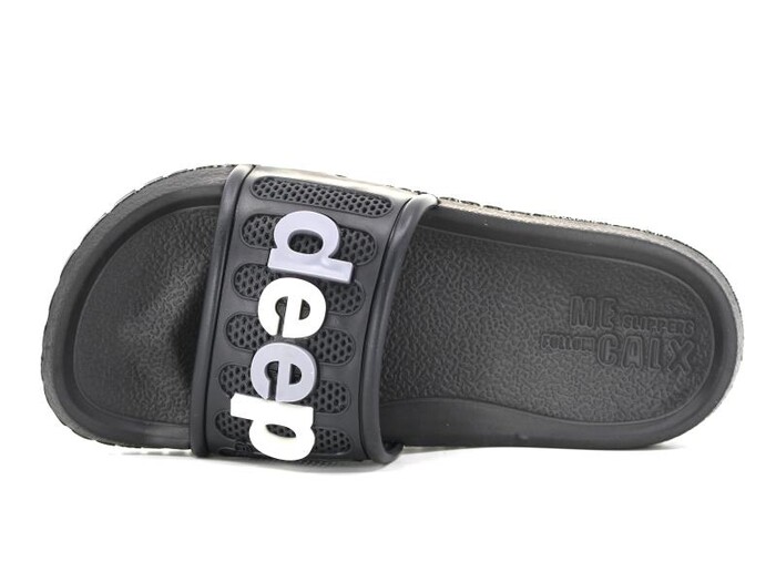 Calx Garson G570 Geçmeli Lux Eva Terlik Siyah - Gri - Calx (1)