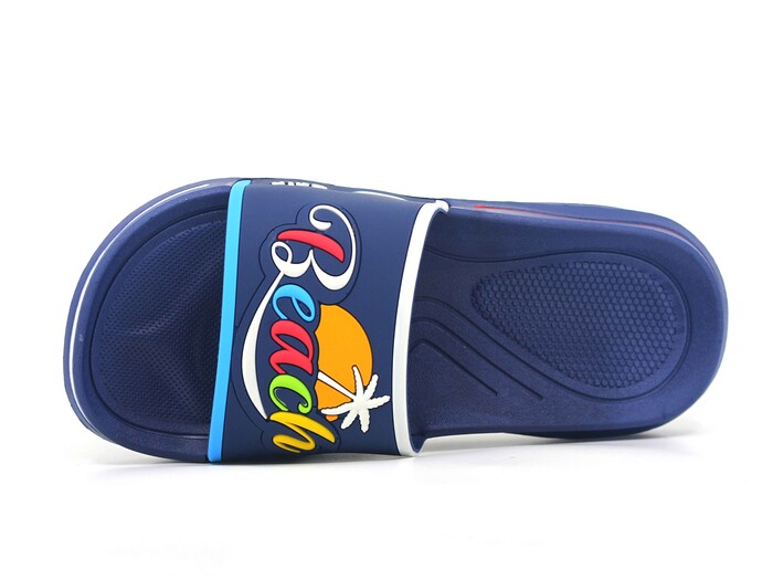 Calx Garson GK05 Beach Lüks Kaydırmaz Terlik Lacivert - Calx (1)