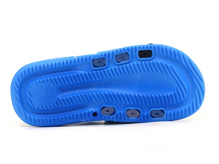Calx Garson GK05 Beach Lüks Kaydırmaz Terlik Mavi
