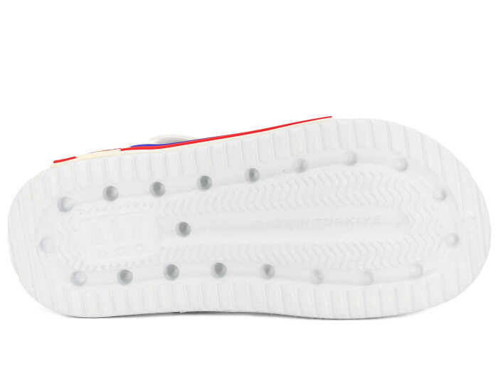 Calx Merdane EM4100 Enjeksiyon Eva Sabo Cross Terlik Beyaz - 3