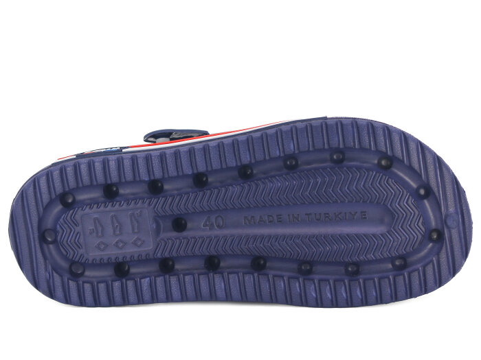 Calx Merdane EM4100 Enjeksiyon Eva Sabo Cross Terlik Lacivert - 3