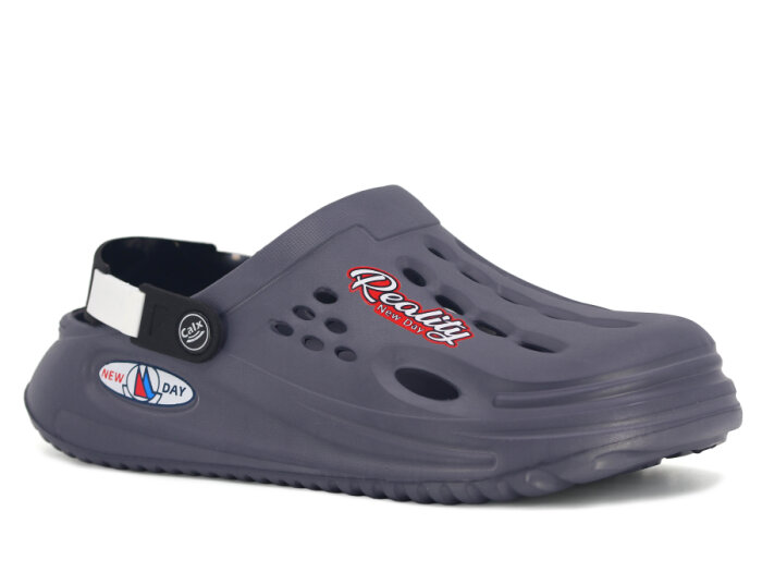 Calx Merdane EM4105 Enjeksiyon Eva Sabo Cross Terlik Koyu Gri - 1