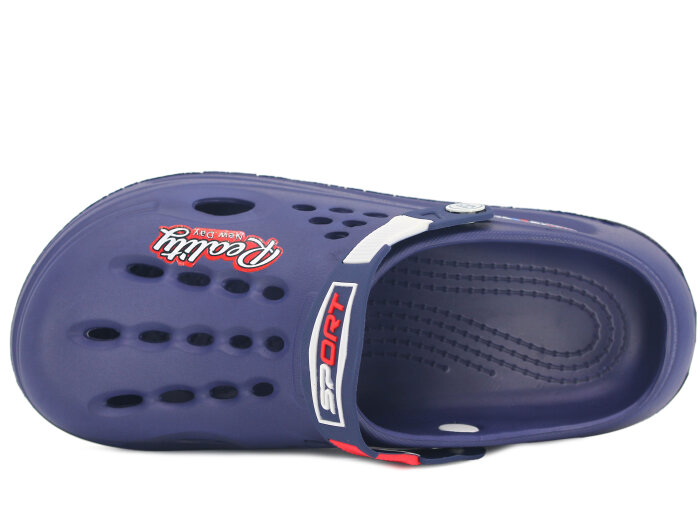 Calx Merdane EM4105 Enjeksiyon Eva Sabo Cross Terlik Lacivert - Calx (1)