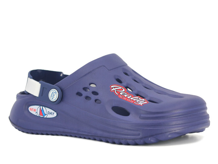 Calx Merdane EM4105 Enjeksiyon Eva Sabo Cross Terlik Lacivert 