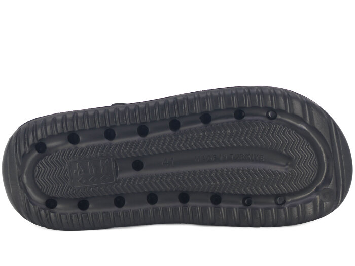 Calx Merdane EM4105 Enjeksiyon Eva Sabo Cross Terlik Siyah - 3