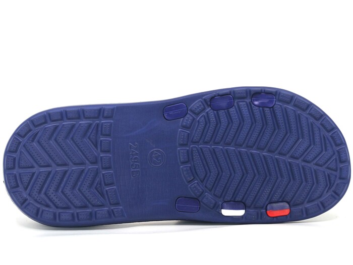 Calx Merdane M102 Masajlı Lux Eva Terlik Lacivert - Beyaz - Kırmızı - 3