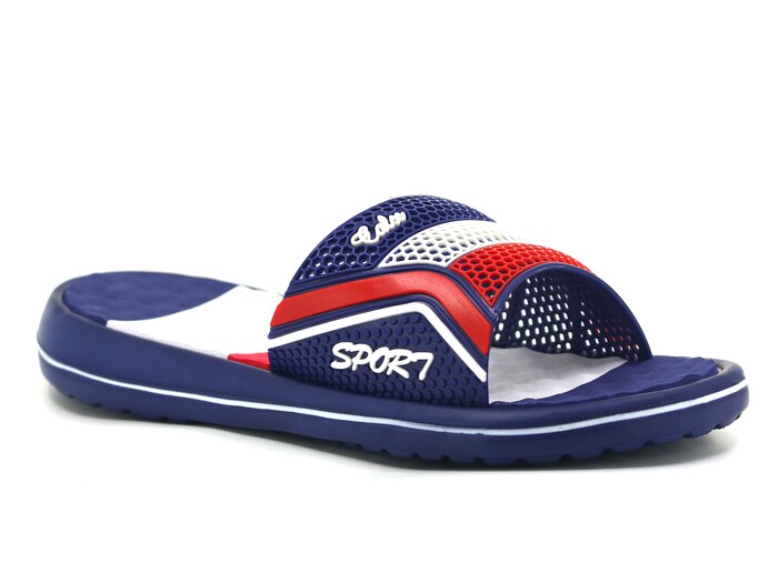 Calx Merdane M102 Masajlı Lux Eva Terlik Lacivert - Beyaz - Kırmızı - Calx