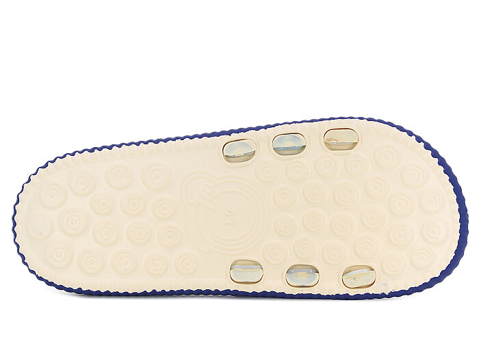 Calx Merdane M145 Masajlı Lux Eva Terlik Blond - Lacivert - 3