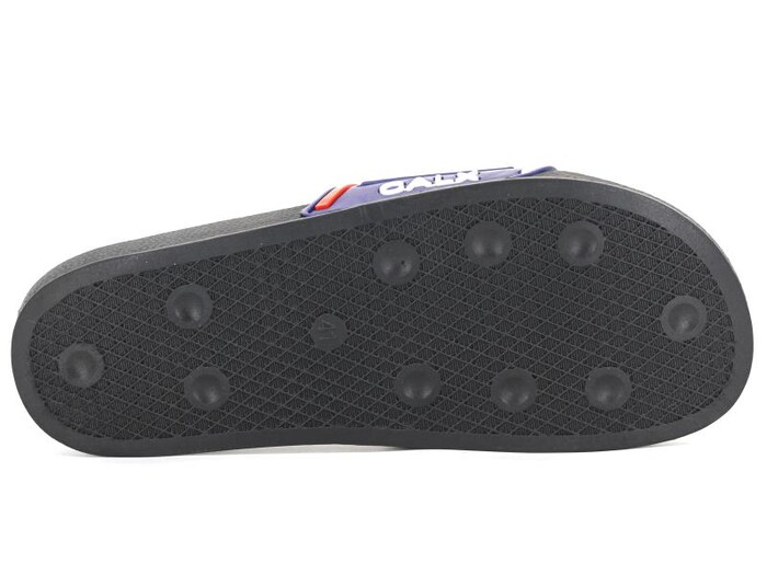 Calx Merdane MK-02 Kaydırmaz Terlik Lacivert - Kırmızı