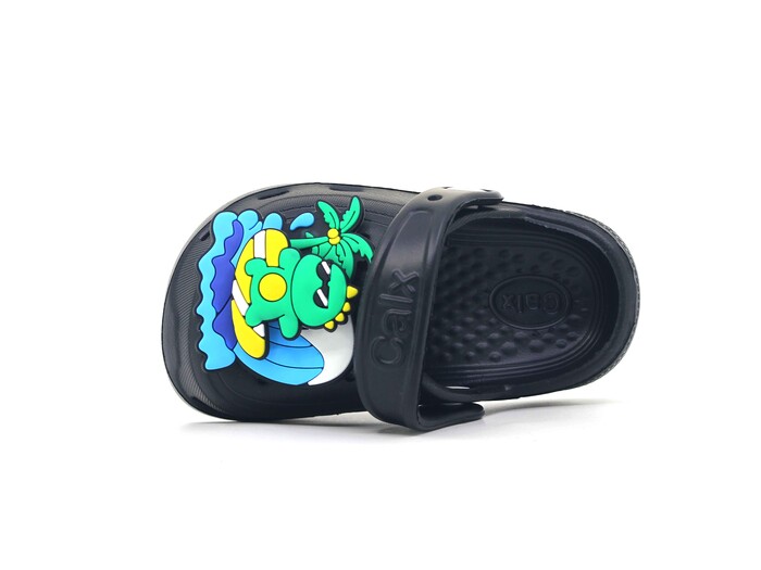 Calx Patik EB9065 Eva Cross Terlik Siyah - Thumbnail