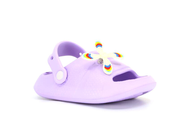 Calx Patik EP8120 Eva Açık Döngülü Terlik Mor - Calx