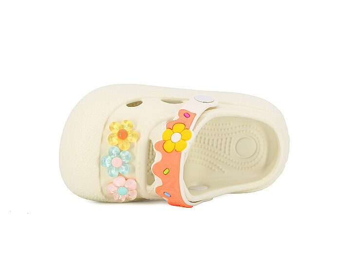 Calx Patik EP8160 Eva Cross Terlik Krem - Calx (1)