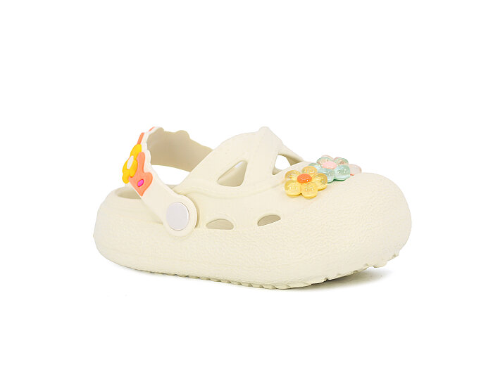 Calx Patik EP8160 Eva Cross Terlik Krem - 1