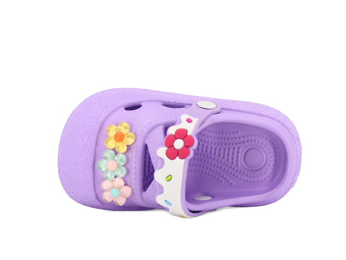 Calx Patik EP8160 Eva Cross Terlik Mor - Calx (1)