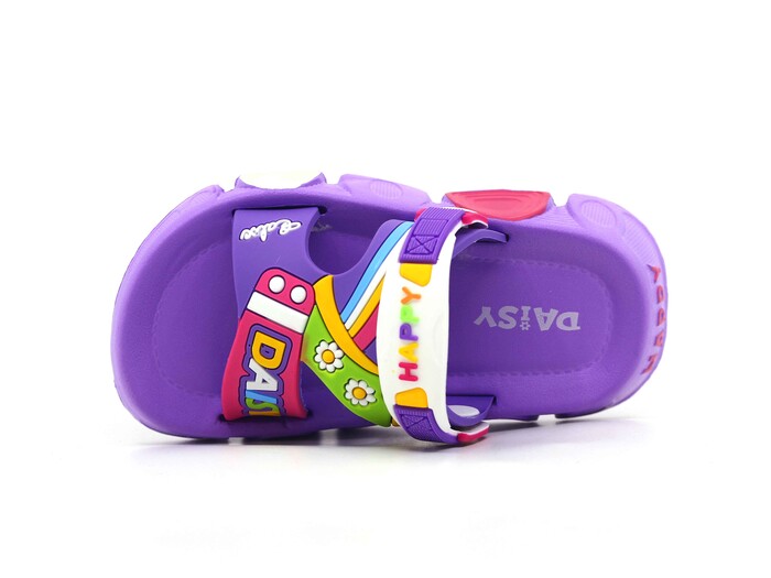 Calx Patik PS945 Eva Sandalet Beyaz - Mor