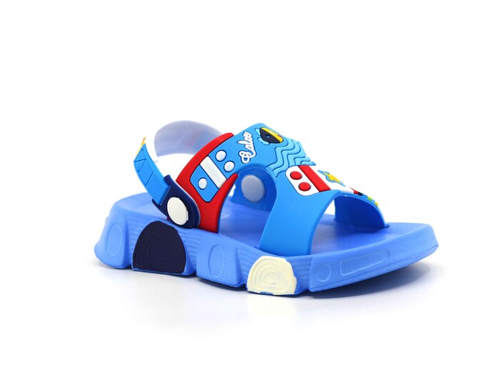 Calx Patik PS950 Eva Sandalet Beyaz - Mavi