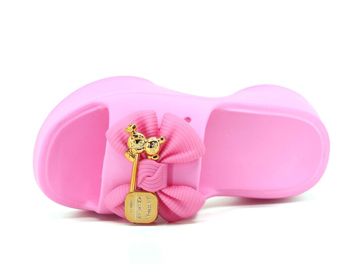 Sonimix Zenne EZ0156.07 Papyonlu Lux Eva Terlik Pembe - 2