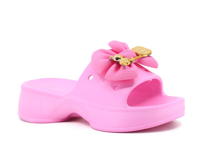 Sonimix Zenne EZ0156.07 Papyonlu Lux Eva Terlik Pembe - Sonimix