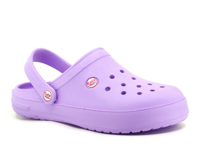 Calx Zenne EZ1050 Sabo Eva Cross Terlik Mor - Calx