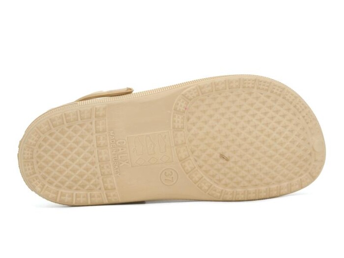 Calx Zenne EZ1050 Sabo Eva Cross Terlik Bej - 3