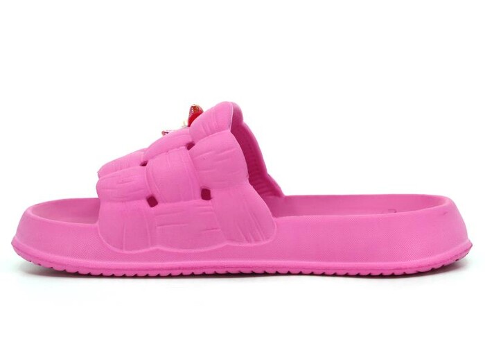 Calx Zenne EZ1210 Topuklu Pofuduk Enj. Lux Eva Terlik Fuşya - 2