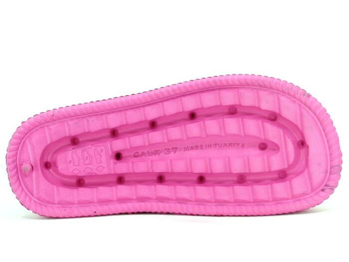 Calx Zenne EZ1270 Hasır Örgülü Eva Sandalet Fuşya - 3