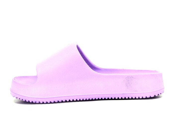 Calx Zenne EZ1290 Yzy Taşlı Lux Eva Terlik Mor - Calx (1)