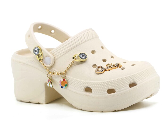 Calx Zenne EZ1330 Topuklu Eva Cross Terlik Blond