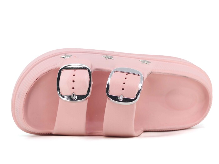 Calx Zenne EZ1340-1 Çift Toka Kutulu Lux Eva Terlik Pudra - Calx (1)