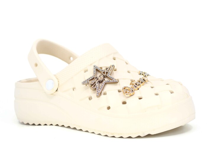 Calx Zenne EZ1350 Topuklu Eva Kutulu Cross Terlik Blond - Calx