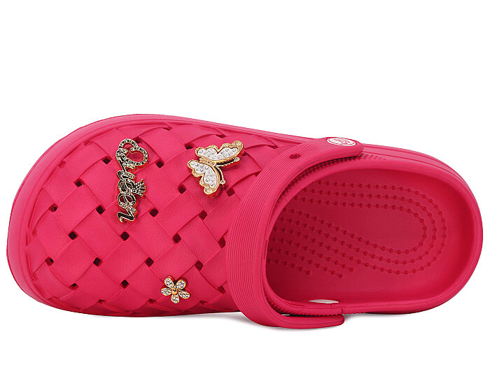 Calx Zenne EZ1350 Topuklu Eva Kutulu Cross Terlik Kiraz - Calx (1)