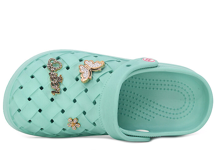 Calx Zenne EZ1350 Topuklu Eva Kutulu Cross Terlik Yeşil - Calx (1)