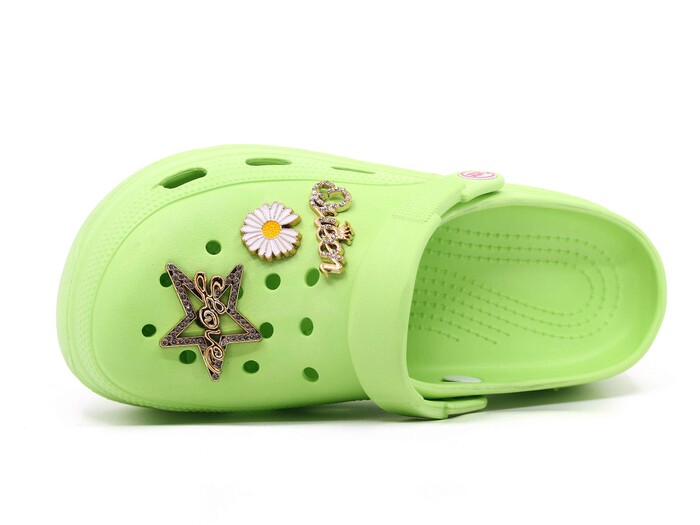 Calx Zenne EZ1355 Topuklu Eva Kutulu Cross Terlik Çam Yeşili - Calx (1)