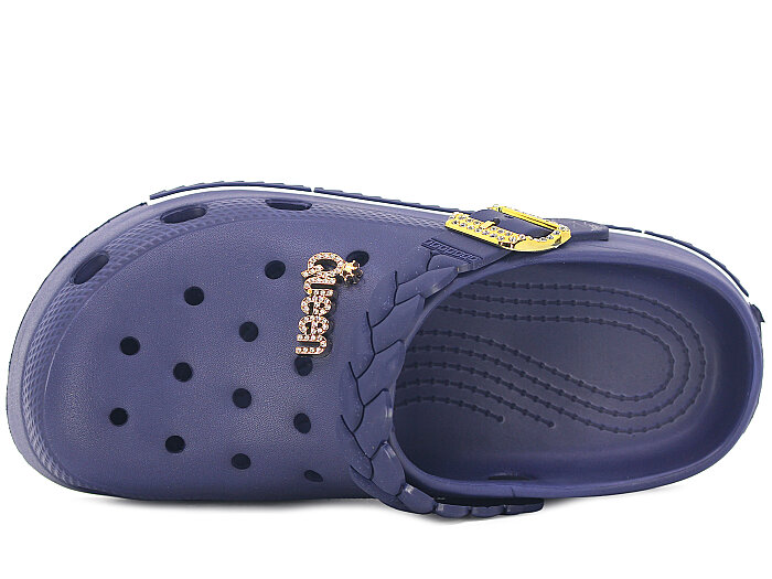 Calx Zenne EZ1370-1 Kutulu Eva Cross Terlik Lacivert - 2