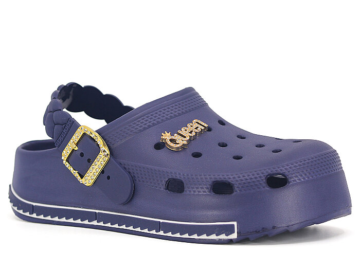 Calx Zenne EZ1370-1 Kutulu Eva Cross Terlik Lacivert - 1