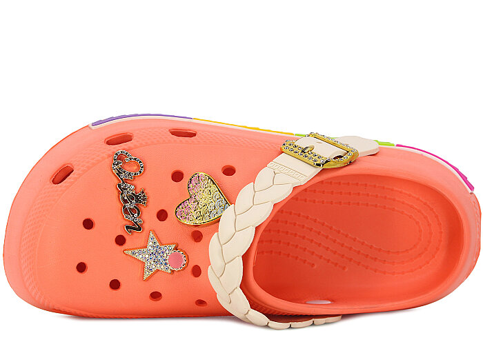 Calx Zenne EZ1370-2 Kutulu Eva Cross Terlik Kavun - Calx (1)