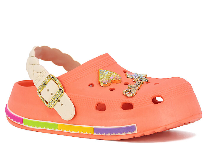 Calx Zenne EZ1370-2 Kutulu Eva Cross Terlik Kavun 