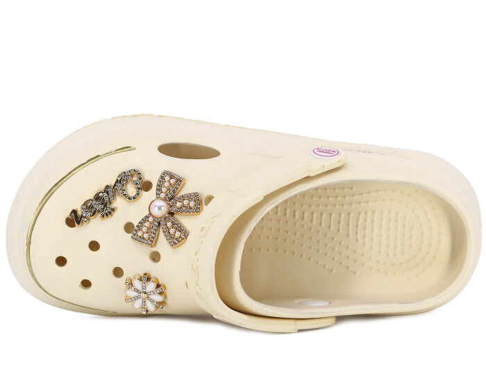 Calx Zenne EZ1380 Kutulu Eva Cross Terlik Blond - Calx (1)