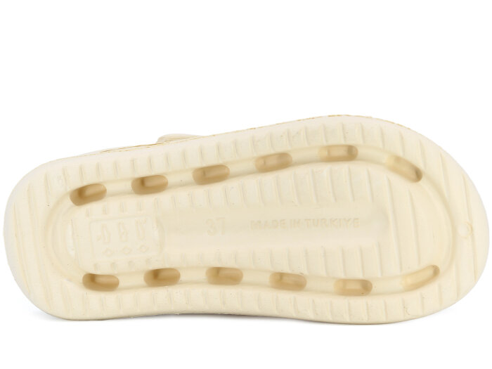 Calx Zenne EZ1380 Kutulu Eva Cross Terlik Blond - 3