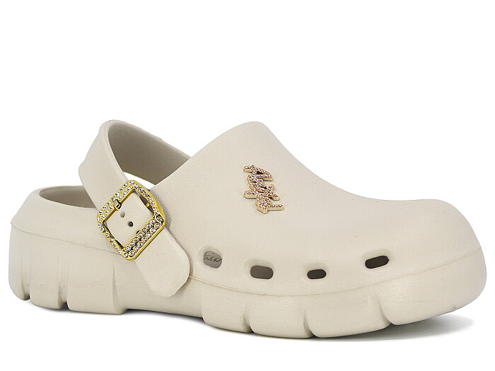 Calx Zenne EZ1400 Döngülü Eva Kutulu Cross Terlik Kum Beji - Calx