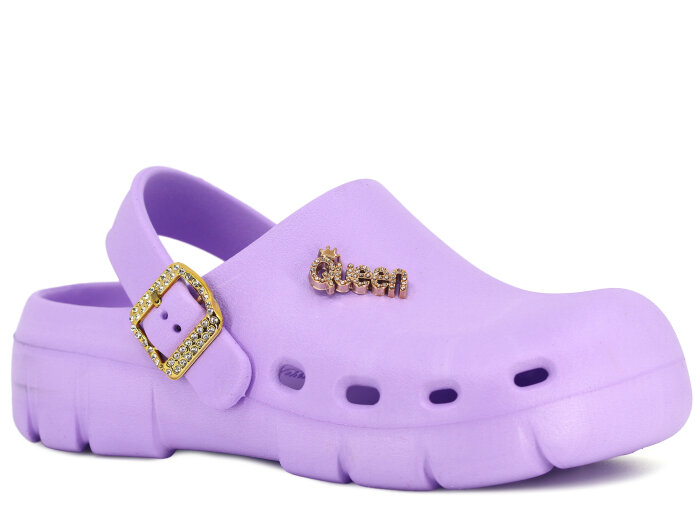 Calx Zenne EZ1400 Döngülü Eva Kutulu Cross Terlik Mor 