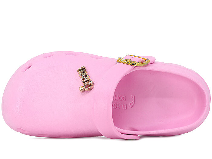 Calx Zenne EZ1400 Döngülü Eva Kutulu Cross Terlik Pembe - Calx (1)