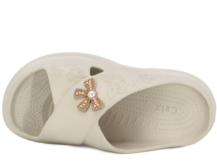 Calx Zenne EZ1410 Kutulu Lux Eva Terlik Kum Beji - Calx (1)